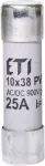 CH10x38 gR 25A/900V AC/DC Wkładka topikowa cylindryczna PV gR 900V