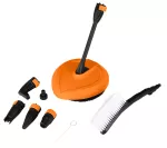 Myjka ciśnieniowa 2200W, 165Bar, szczotka, patio cleaner, końcówka turbo i kątowa, 8m przewód ciśn.