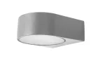 Wall fixture IP44 Mayor E27 15W Grey PX-0005-GRI