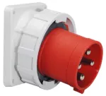 Wtyczka odbiornikowa maszynowa TE 125A 4p 400V IP67