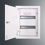 Rozdzielnica p/t modułowa RW 2NN 2x12S 392x288x130; szyna TSH35; zamek patent.9081; IP30; RAL 9003