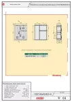 Obudowa poliestrowa - IP44/IP54, IK10, OSZ 66x80/8/3+5 daszek płaski