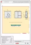 Obudowa poliestrowa - IP44/IP54, IK10, OS 80x80/8/5+3 daszek płaski