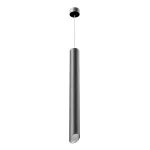 PIXO 610 wisząca max 1x50W, GU10, 230V, kolor srebra, czarny głęboki (mat struktura) RAL 9005 T068P61Wh963116