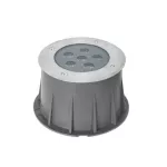 Recessed uplighting IP65-IP67 Ringo Ø155mm LED 10.1W LED warm-white 3000K ON-OFF Stainless steel 1280.00 PX-0355-INO
