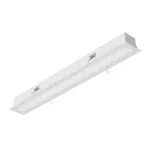 BURGOS W1 wpust stropowy LED 18W/1746lm/3000K, 230V, biały sygnałowy (mat struktura) RAL 9003