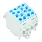 WPD 202 4X35/4X25 BL Złączka szynowa przelotowa, nr.katalogowy 1561700000