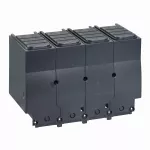 Długa osłona zacisków do rozpórek, ComPacT NSX400/630, nachylenie 52,5 mm, IP40, 4 biegunowy
