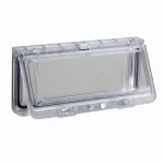 PanelSeT Okno plastikowe z przezroczystą pokrywą na zawiasach 78x 130x 25mm