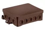 Puszka instalacyjna naścienna NS9 FASTBOX&HOOK brązowy