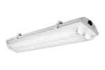 OPRAWA HERMETYCZNA HELIOS-LED 218 BIS, T8 LED, G13, AC220-240V, 50/60Hz, IP65, ABS/PS, Z OKABLOWANIEM POD ŚWIETLÓWKI LED, AW2C, CNBOP-PIB