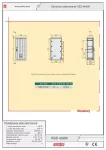 Obudowa poliestrowa - IP44/IP54, IK10, OSZI 40x80 daszek płaski