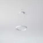 ALFREDO 620/U wisząca DIRECT LED PHILIPS LV 39W/6000lm/3000K/TD/CAS, 230V, biały sygnałowy (mat struktura) RAL 9003