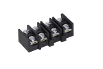 Listwa odgałęźna 4-tor.(4x4) z zac. 1-4mm2 400V czarna