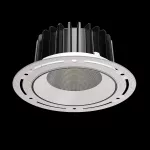 Oprawa INTO R160 LED TRIMLESS p/t ED 2600lm/830 15° czarny biały 27 W