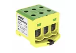 Złączka szynowa gwintowa AL/CU MAA3095Y10 żółto-zielony