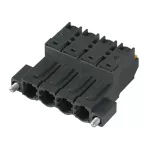 SLF 7.62HP/04/180F SN BK BX Złącze kablowe do płytek drukowanych, nr.katalogowy 1043690000
