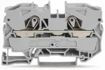 2-przewodowa złączka przelotowa 10 mm², żółta