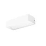 Wall fixture Toppi 250mm LED 11.5W LED warm-white 3000K ON-OFF White 1100.00 DE-0232-BLA