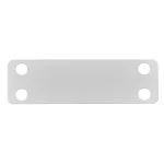 Tabliczka znamionowa 65 x 19,1 x 0,4 mm 100szt