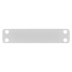 Tabliczka znamionowa 90 x 19,1 x 0,4 mm 100szt