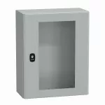 PanelSeT Obudowa wisząca S3D drzwi transparentne IP66 500x 400x 200mm