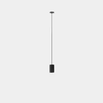 Pendant Iris Trimless Hoop 50º 14W LED warm-white 2700K CRI 92 DALI-2 Black IP43 1476lm AV15-12V9U3DS60