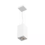 TUZ S2Wh AR111 wisząca max. 1x60W, G53, 12V/AC, biały sygnałowy (mat struktura) RAL 9003