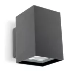 Wall fixture IP55 Afrodita Power LED Double Emission LED 21.6W LED warm-white 3000K ON-OFF Urban grey 1324lm 05-9773-Z5-37