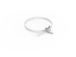 [NI V2A] Obejma uniwersalna pojedyncza do rurociągu M8; 300-500mm