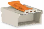 Wtyk 1-przewodowy Push-in CAGE CLAMP®, jasnoszary 2091-1522/002-000