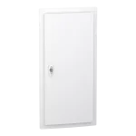 Obudowa PrismaSeT XS PSXS-4-13-PT-B, podtynkowa, drzwi białe, 4 rzędy, 13 modułów w rzędzie, IP40, IK09
