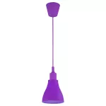 Lampa sufitowa Moderna K2 E27 60W fioletowa