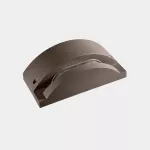 Wall fixture IP66 Finestra LED 10.8W RGB-4000K DMX RDM Brown 414lm 10-E077-J6-00