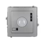 DECO Mechanizm elektronicznego czujnika ruchu srebrny metalik