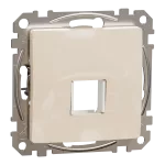Płytka centralna do wkładów Keystone (HDmI, Sedna Design & Elements, VgA, RJ45, RJ11), beżowy
