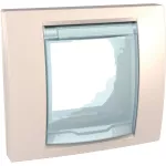Unica Plus, ramka 1-krotna IP44, piaskowy