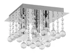 2617 Plafoniera Corinna E14/3x40W IP20, kwadrat, chrom 230V, 50Hz