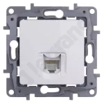 NE:B GNIAZDO 1XRJ45 KAT.5.UTP