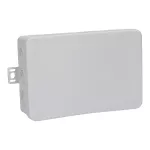 E128 - Puszka odgałęźna naścienna, biała IP54 134 x 89 x 40 mm