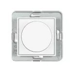 ICON Mechanizm elektronicznego regulatora oświetlenia przyciskowo-obrotowego do lamp LED biały mat