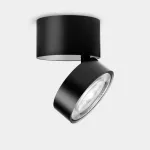 Spotlight Kiva Surface Ø95mm 13.2W LED warm-white 2700K CRI 92 22.7º DALI-2 Black 1172lm 15-8037-60-DS