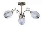 2270 Żyrandol Joel E-27/3x60W brąz 230V, 50Hz