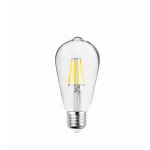 RTV0100008 Żarówka LED Filament E27 ST64 4W 230V 2700K 470lm COG przezroczysta Forever Light