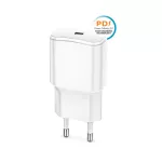GSM104593 Forever ładowarka sieciowa PD QC TC-01 1x USB-C 20W biała