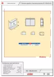 Obudowa poliestrowa - IP44/IP54, IK10, KS 106x60+KK daszek płaski