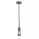 Lampa sufitowa VOLTA04 E27 60W antyczna miedź