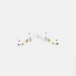 White right “L” connector DALI 71-7543-14-00