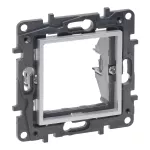 Niloe Step - adapter Mosaic- kolor aluminium, Legrand