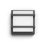 Petronia wall lantern anthracite 1x12W myGarden Kinkiet